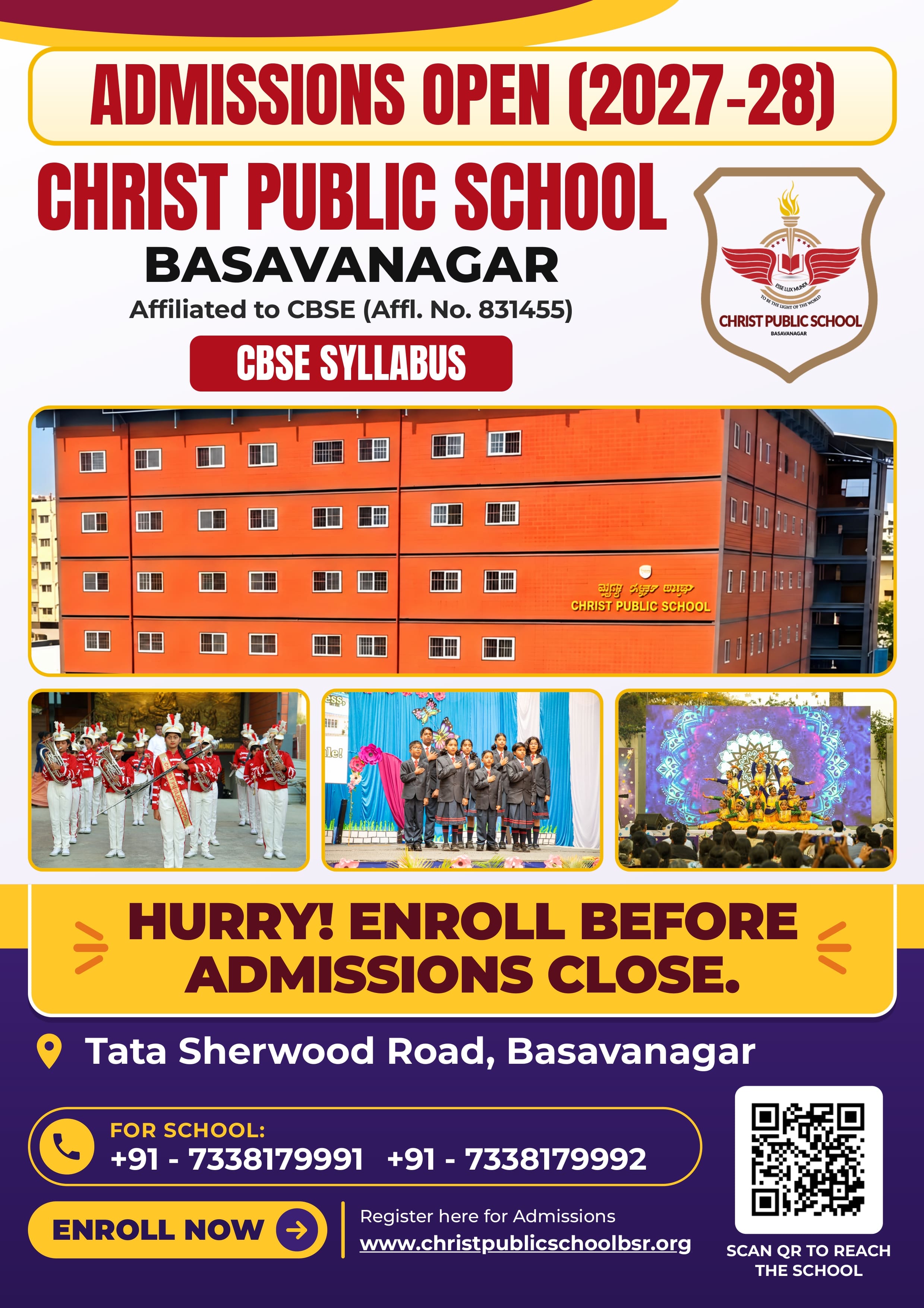 Admissions Open for 2027-28